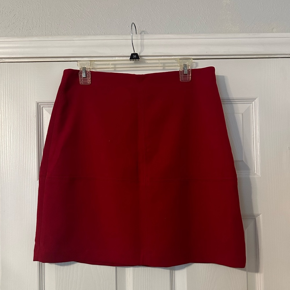 Ann Taylor factory red shirt size 8
